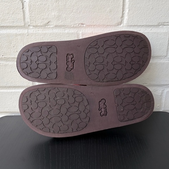 Coach Udele Sport Slides with Limited Edition Cherry Print Detail, SZ 7 🍒 - Picture 8 of 8